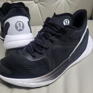 lululemon athletica Black and White Athletic Shoes